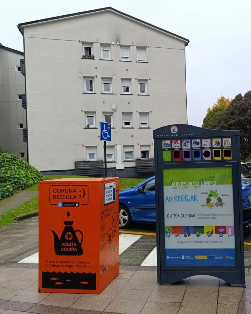 Minipunto A Coruña 05, cara traseira