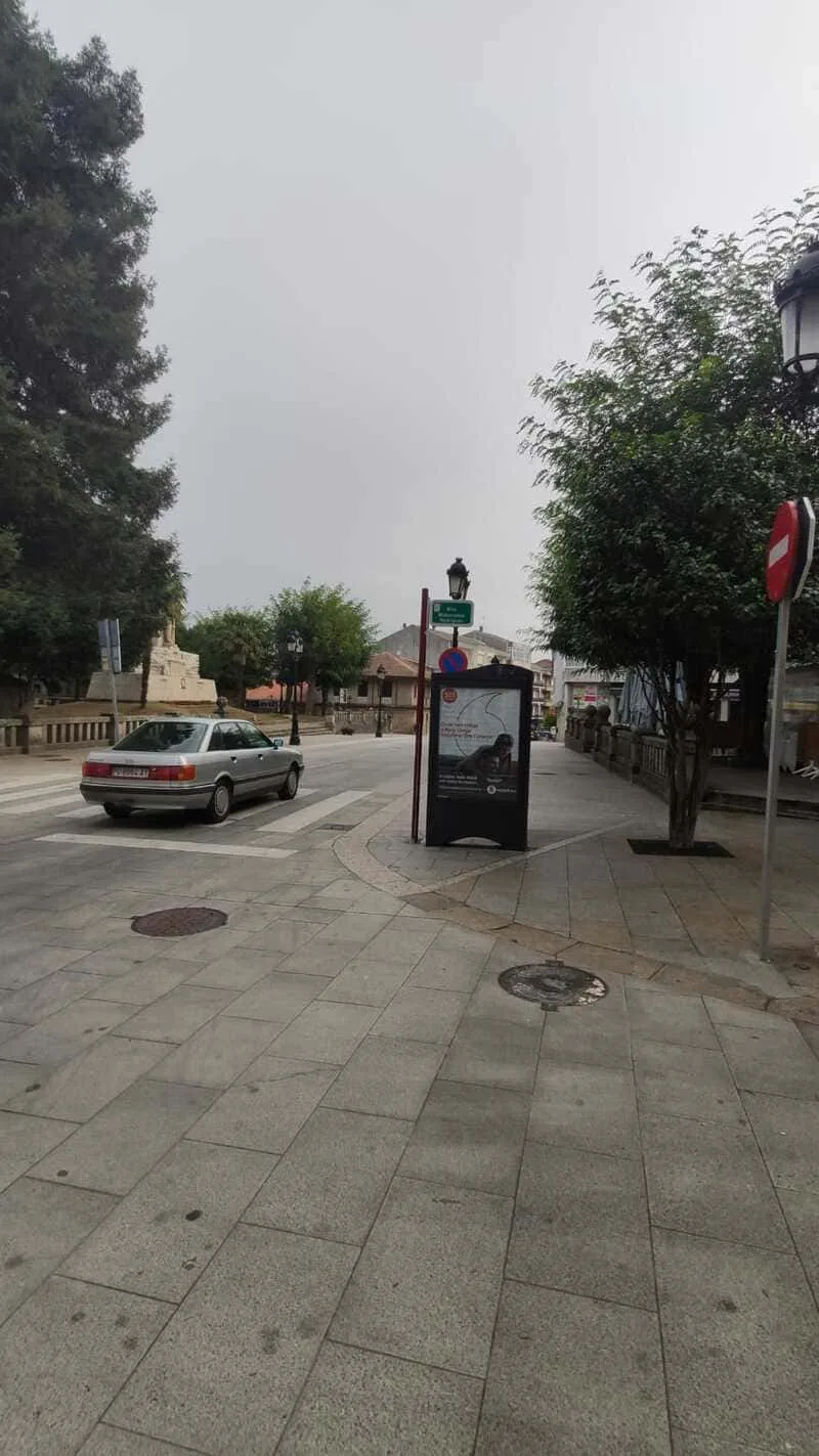 Minipunto Lalín 02, cara traseira