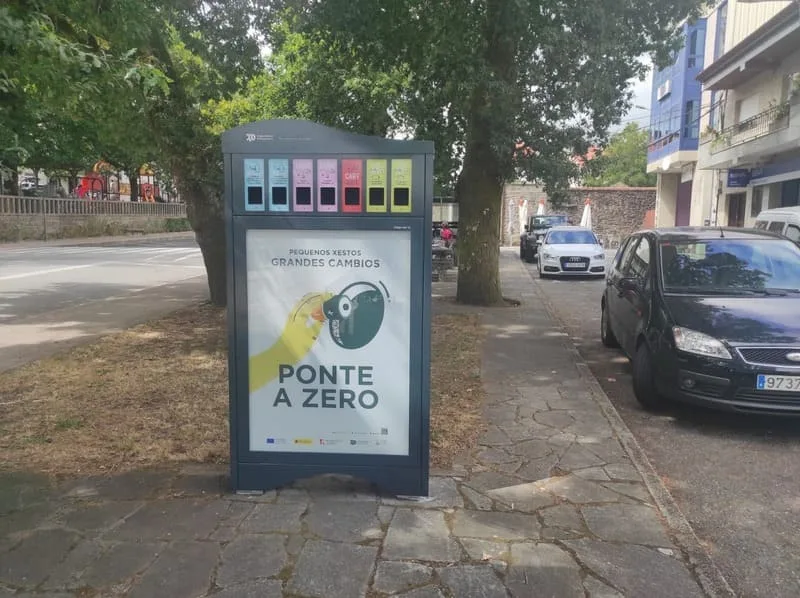 Minipunto Moraña 01, cara frontal