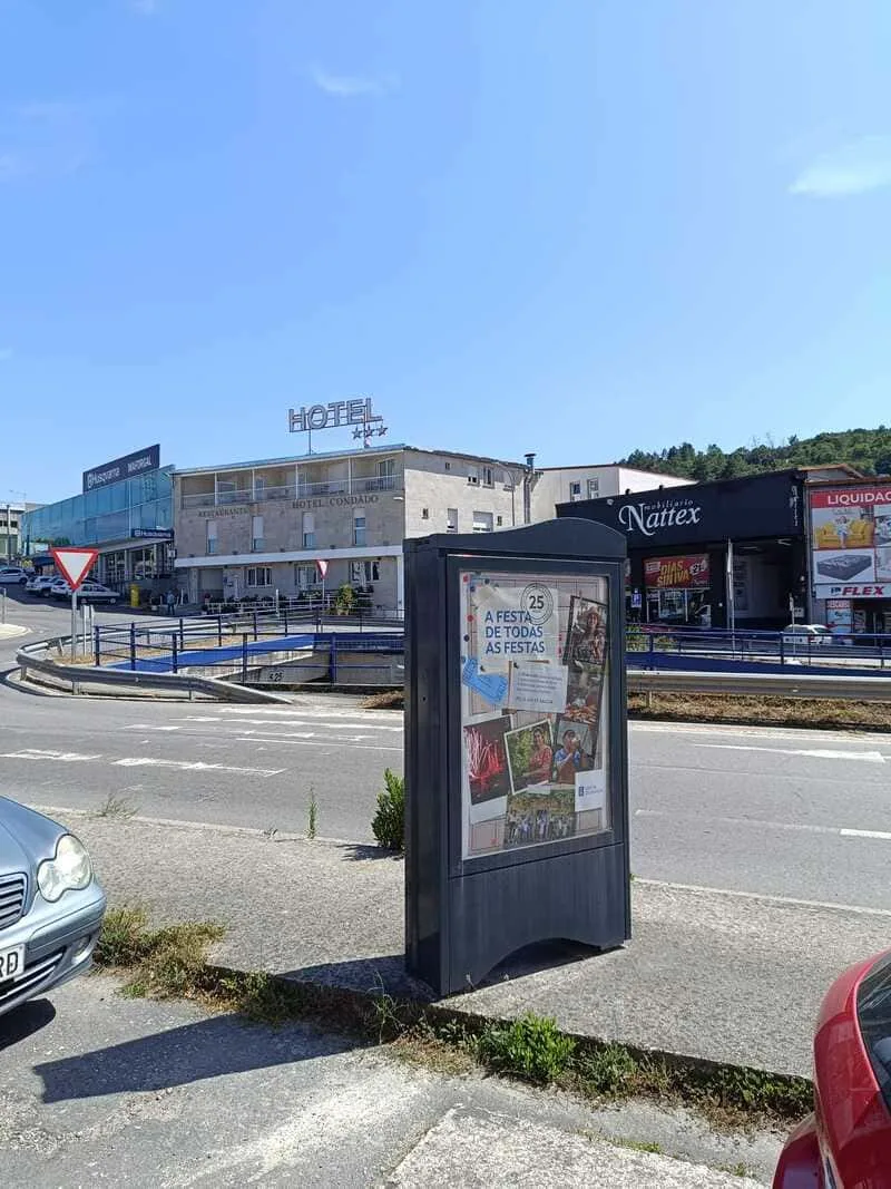 Minipunto San Cibrao das Viñas 04, cara traseira