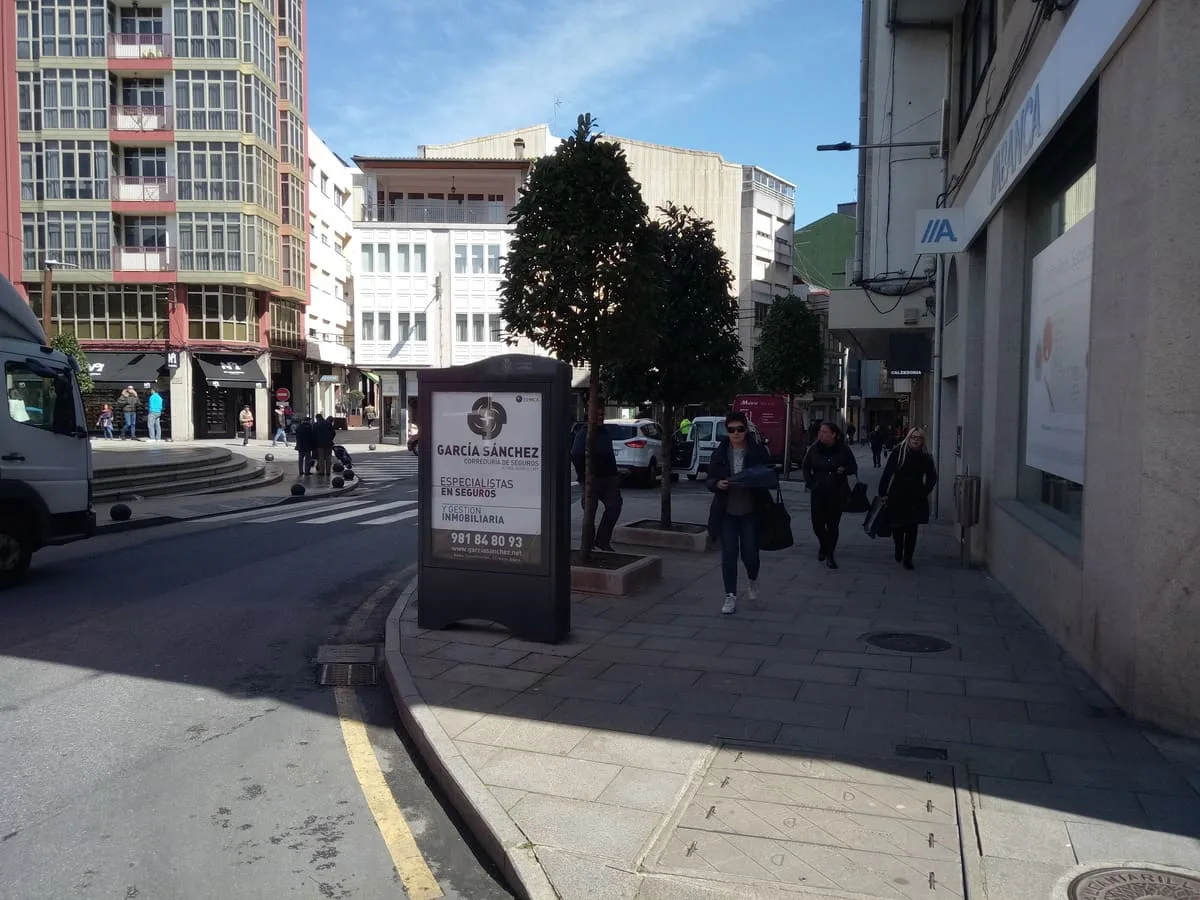 Minipunto Ribeira 02, cara traseira