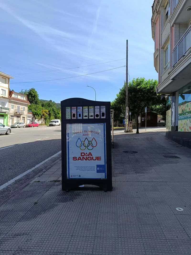 Minipunto Soutomaior 02, cara frontal