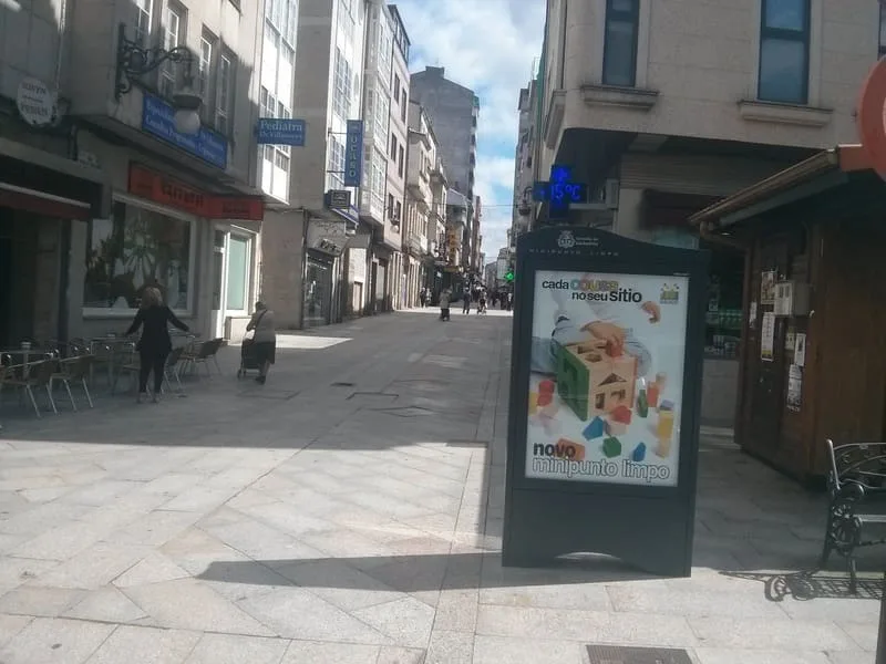 Minipunto O Carballiño 02, cara traseira