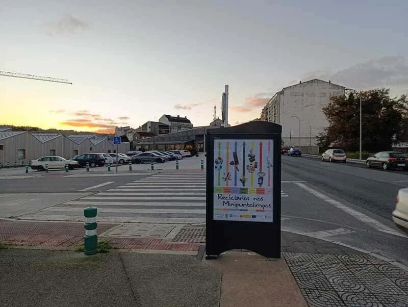 Minipunto A Estrada 06, cara traseira