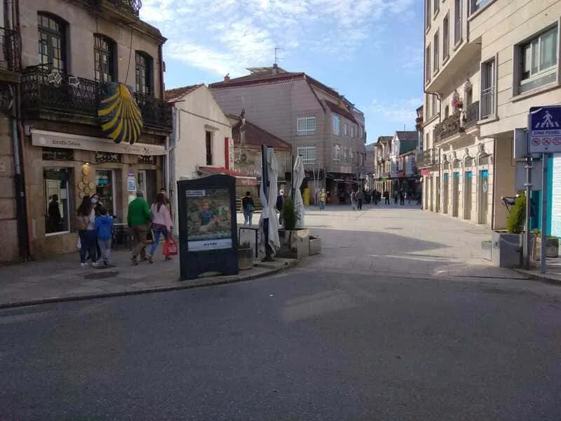 Minipunto O Porriño 02, cara traseira