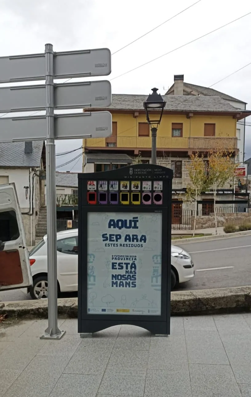 Minipunto A Veiga, cara traseira