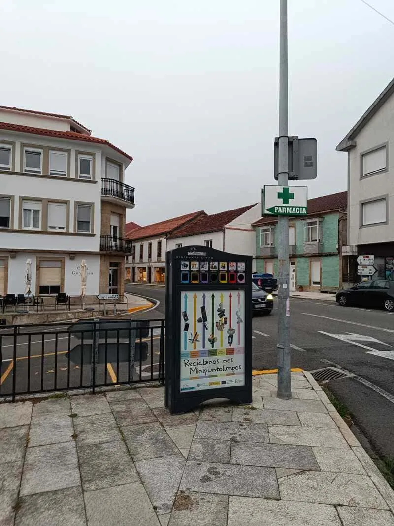 Minipunto Carnota 02, cara frontal