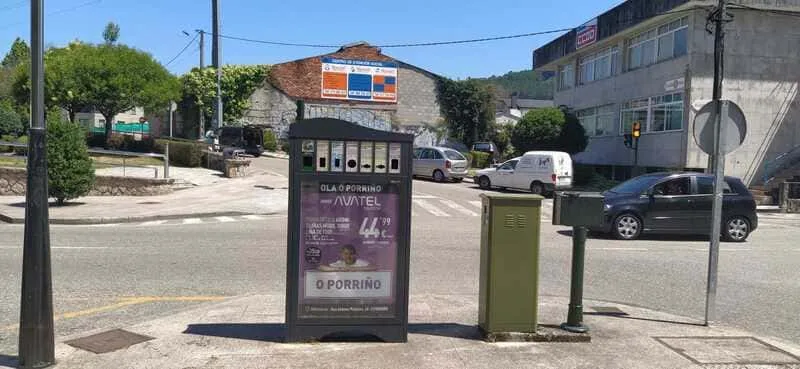 Minipunto O Porriño 01, cara frontal