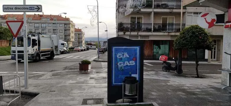 Minipunto Tui 01, cara traseira