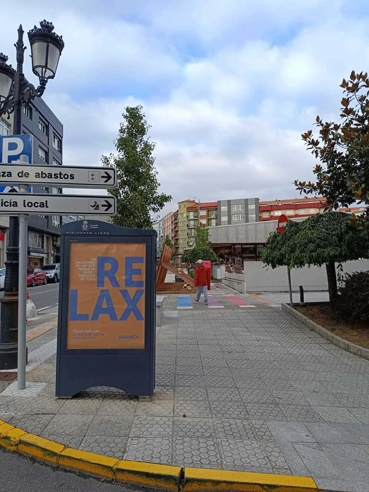 Minipunto Boiro 03, cara traseira