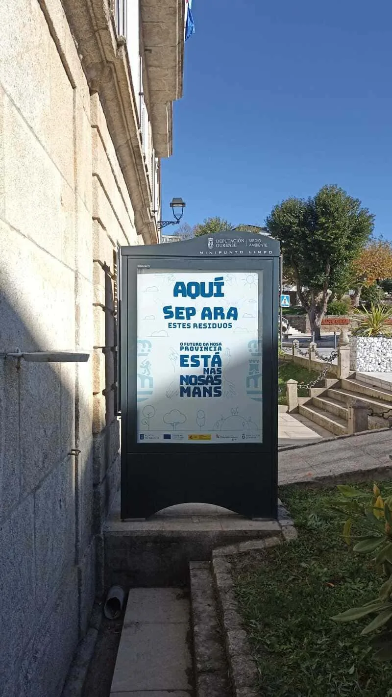 Minipunto Bande, cara traseira