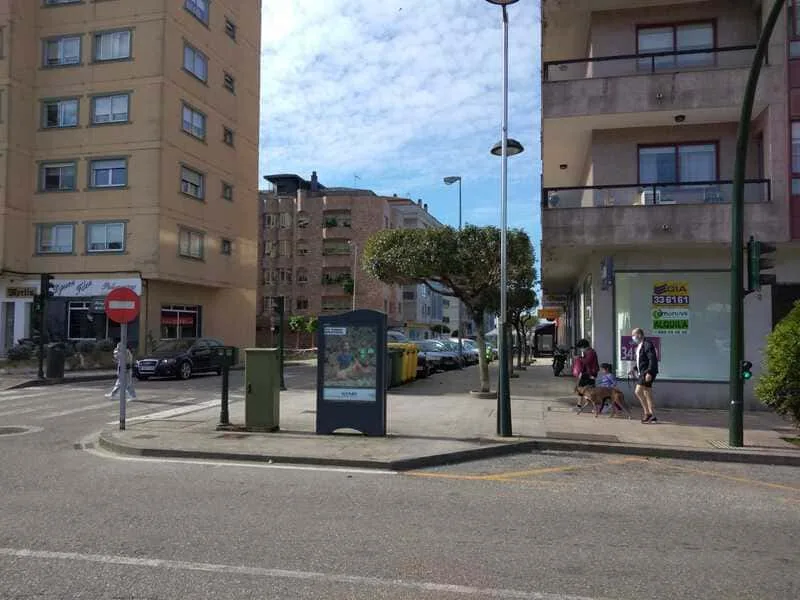 Minipunto O Porriño 01, cara traseira
