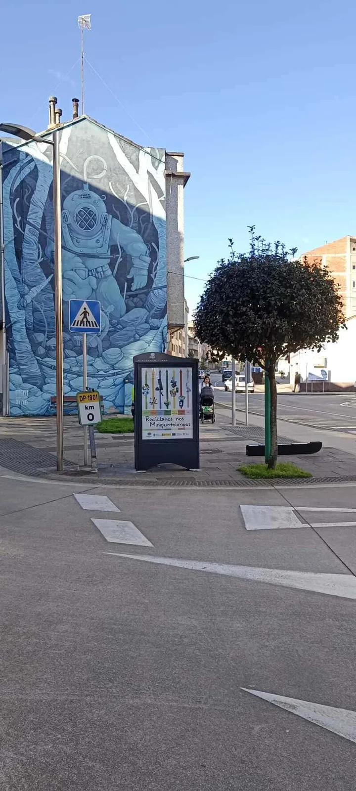 Minipunto Carballo 05, cara frontal