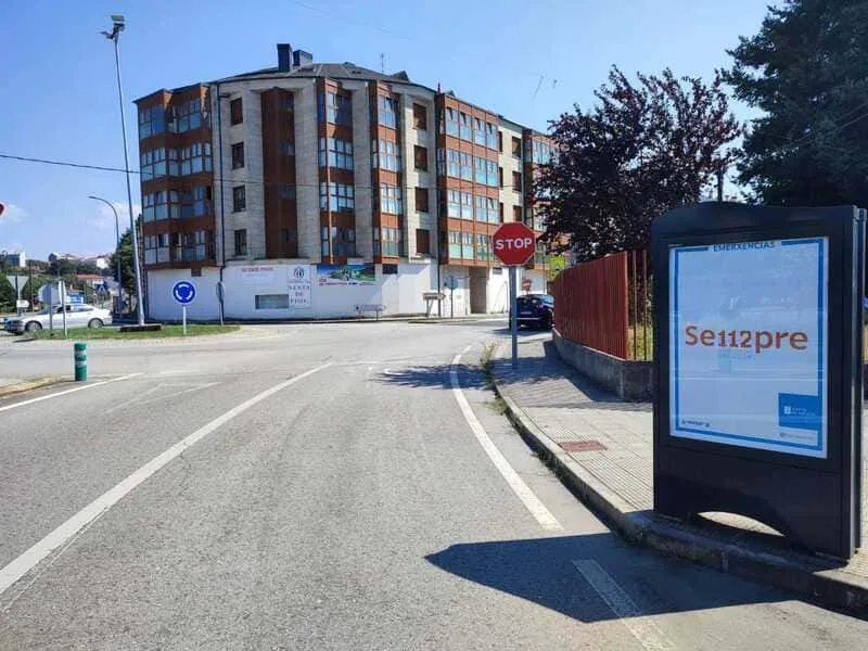 Minipunto A Estrada 02, cara traseira