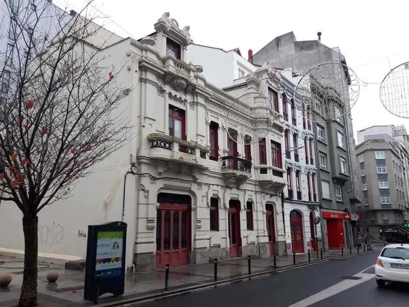 Minipunto A Coruña 07, cara traseira