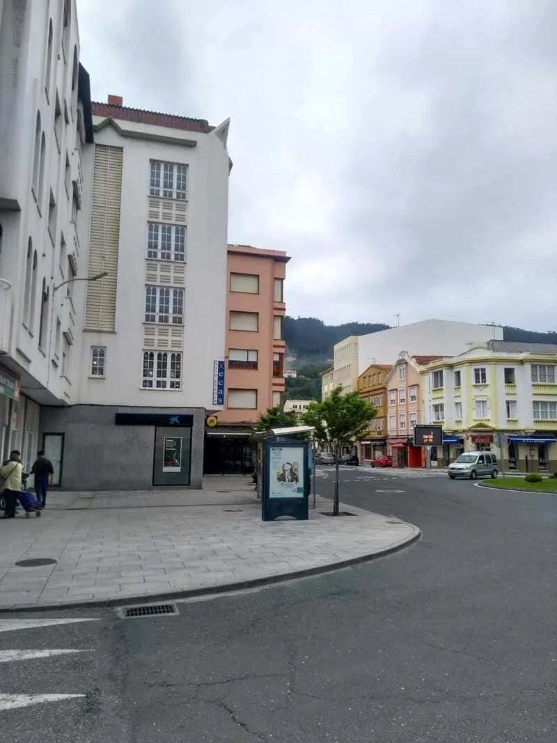 Minipunto Cedeira 01, cara traseira