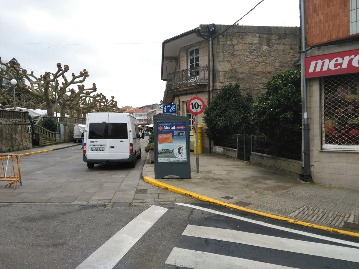 Minipunto Rianxo 02, cara traseira