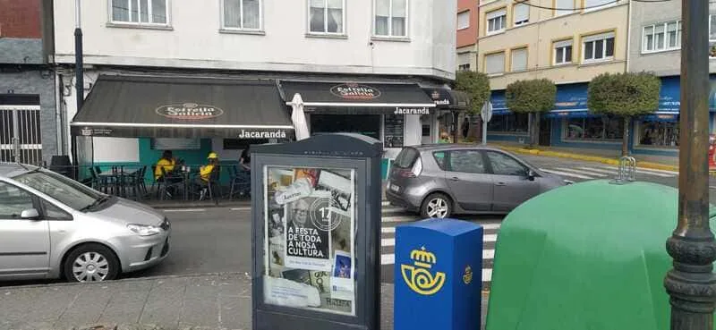 Minipunto Melide 01, cara traseira