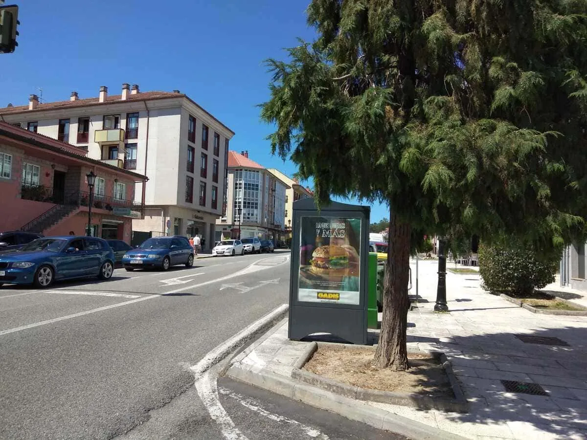 Minipunto Ames 02, cara traseira