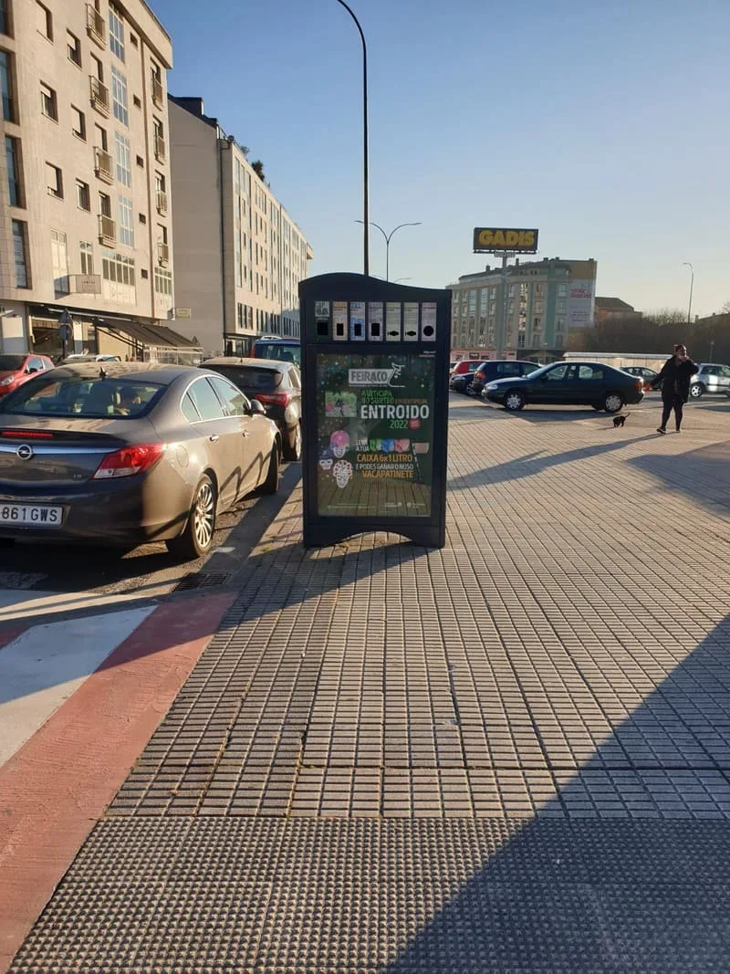 Minipunto Carballo 02, cara frontal