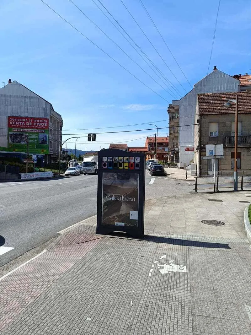 Minipunto Soutomaior 01, cara frontal